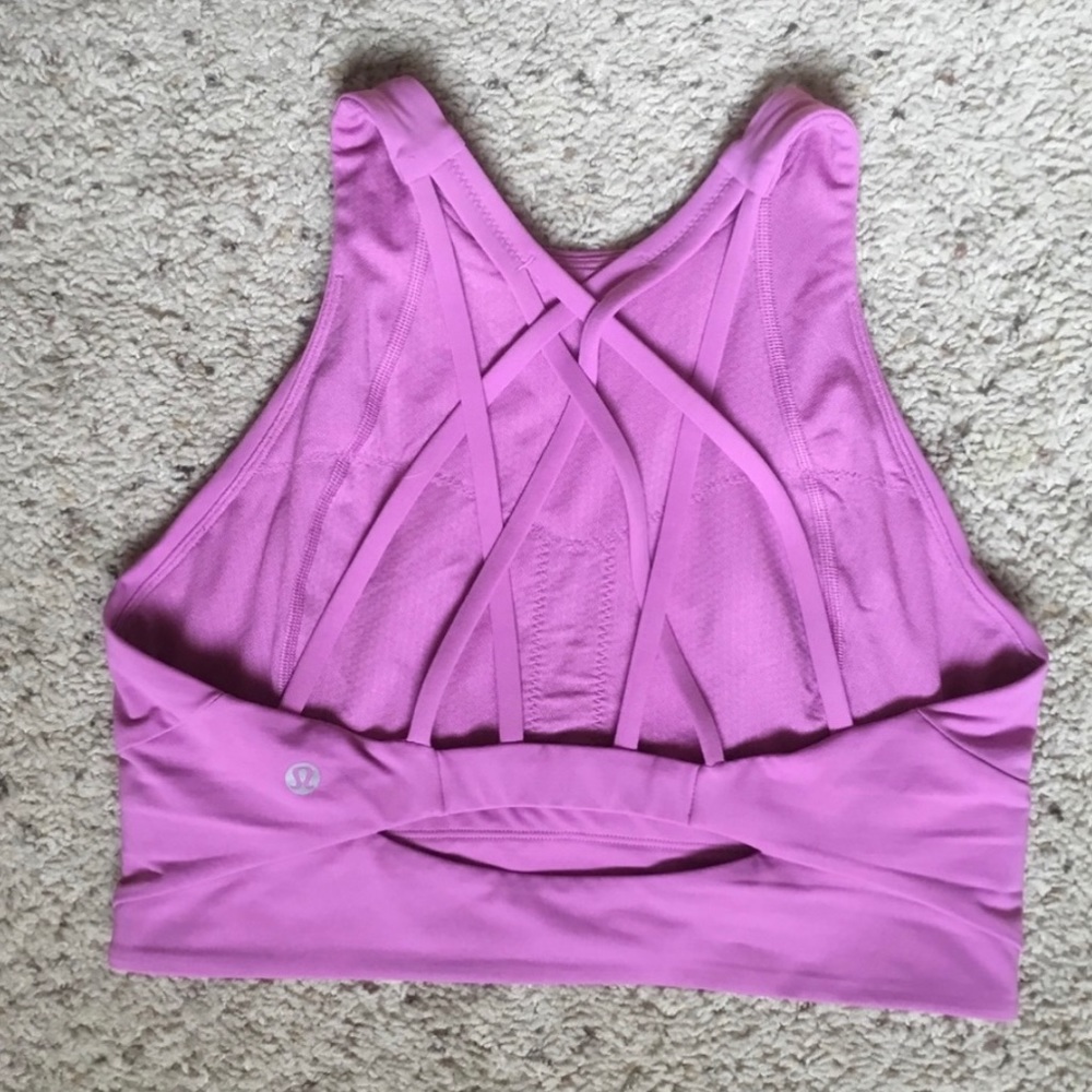 Lululemon High Neck Longline Bra